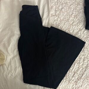 Hollister Black flare Leggings